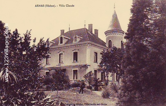Carte postale de Arnas