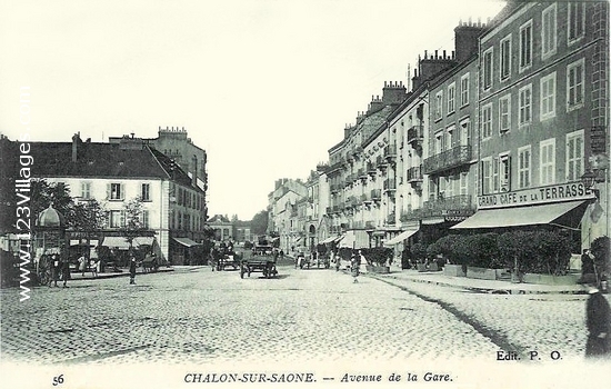 Carte postale de Chalon-sur-Saône