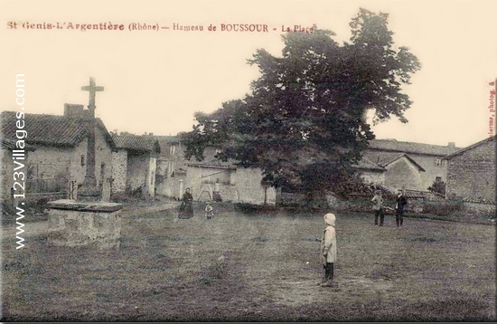 Carte postale de Saint-Genis-l Argentière