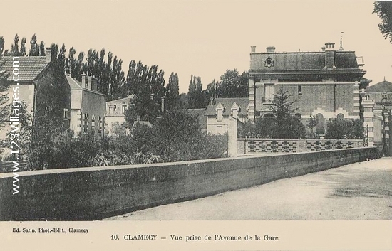 Carte postale de Clamecy