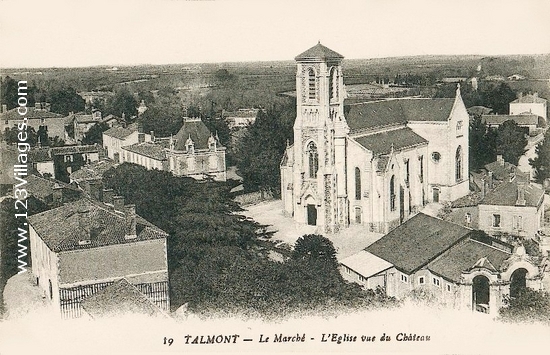 Carte postale de Talmont-Saint-Hilaire