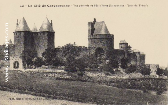 Carte postale de Carcassonne