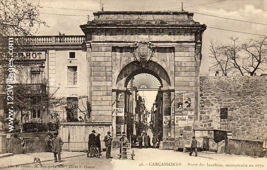 Carte postale de Carcassonne