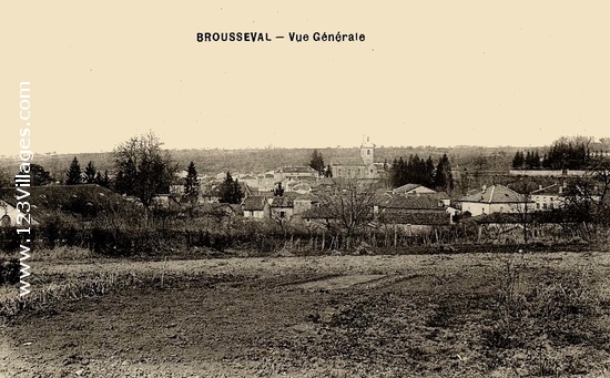 Carte postale de Brousseval
