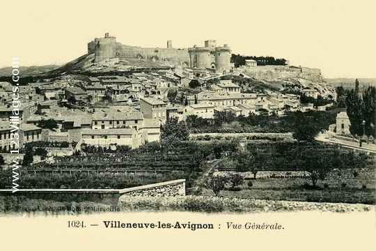 Carte postale de Villeneuve-lès-Avignon