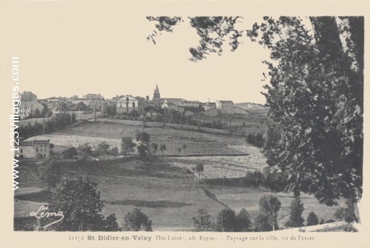 Carte postale de Saint-Didier-en-Velay