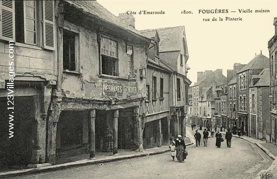 Carte postale de Fougères