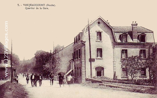 Carte postale de Voujeaucourt