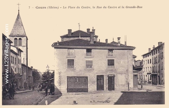 Carte postale de Cours-la-Ville