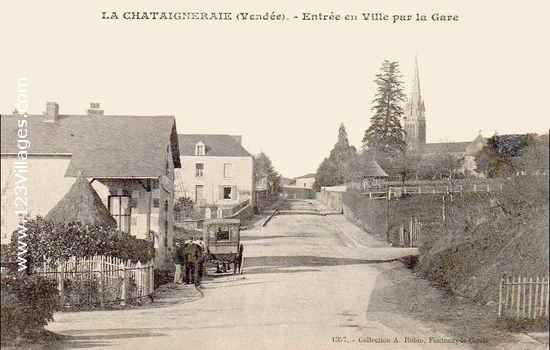Carte postale de La Châtaigneraie