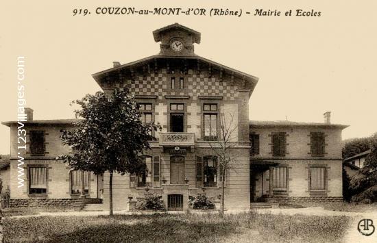 Carte postale de Couzon-au-Mont-d'Or