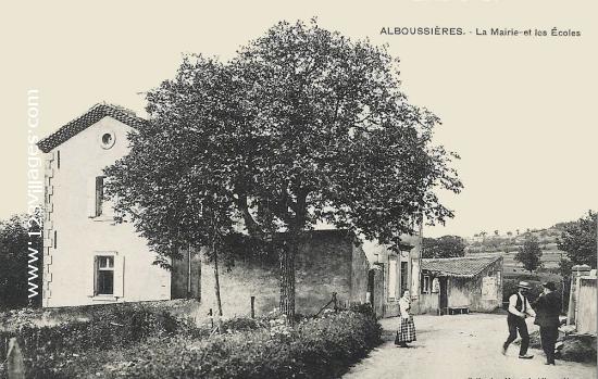 Carte postale de Alboussière