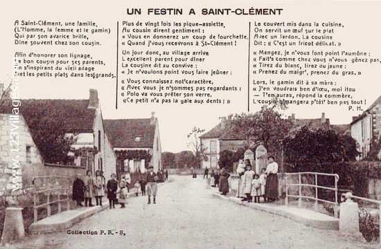 Carte postale de Saint-Clément