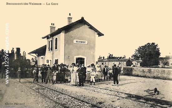 Carte postale de Beaumont-lès-Valence