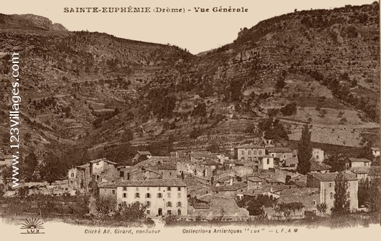 Carte postale de Sainte-Euphémie-sur-Ouvèze