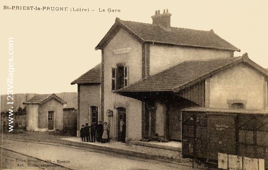 Carte postale de Saint-Priest-la-Prugne