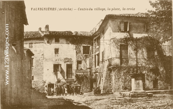 Carte postale de Valvignères