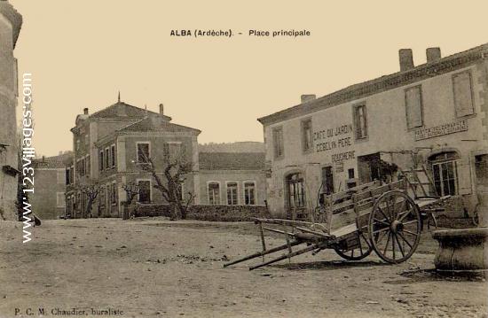 Carte postale de Alba-la-Romaine