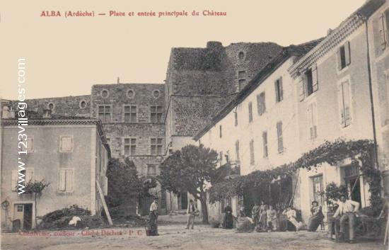 Carte postale de Alba-la-Romaine