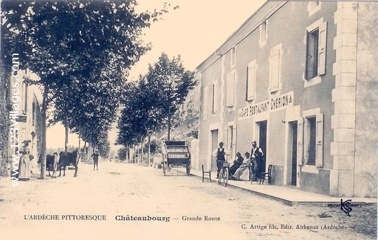 Carte postale de Châteaubourg