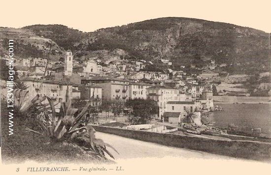 Carte postale de Villefranche-sur-Mer