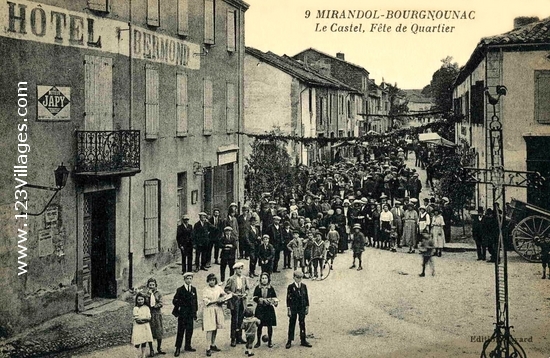 Carte postale de Mirandol-Bourgnounac