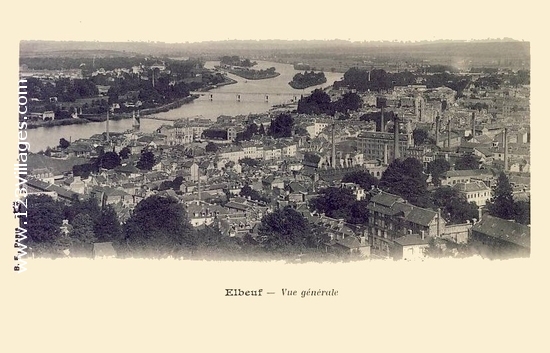 Carte postale de Elbeuf