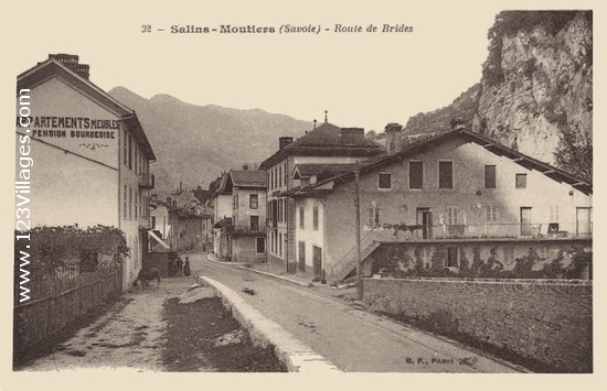 Carte postale de Salins-les-Thermes