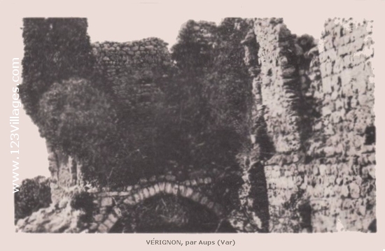 Carte postale de Vérignon