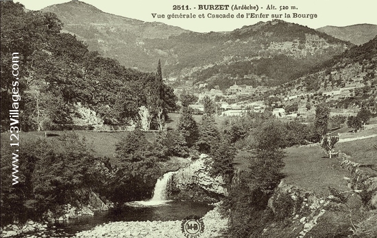 Carte postale de Burzet