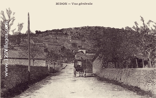 Carte postale de Bidon