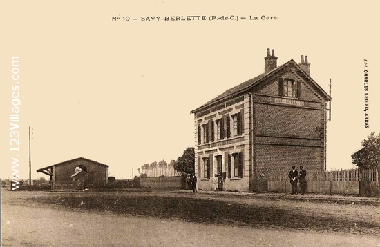 Carte postale de Savy-Berlette
