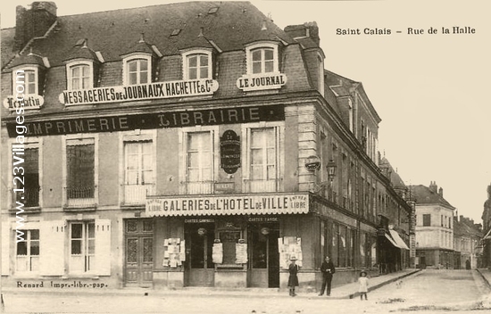 Carte postale de Saint-Calais