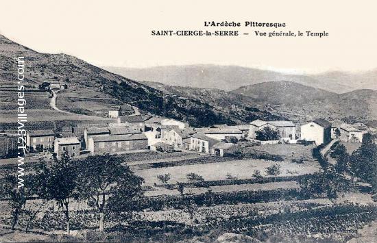 Carte postale de Saint-Cierge-La-Serre