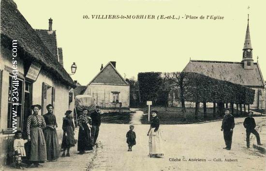 Carte postale de Villiers-Le-Morhier 