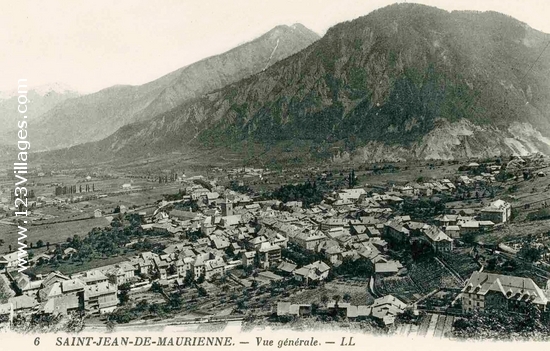Carte postale de Saint-Jean-de-Maurienne