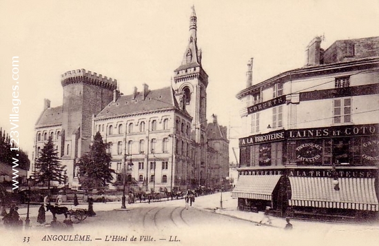Carte postale de Angoulême