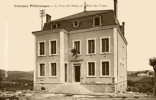 Carte postale de Vernoux-en-Vivarais