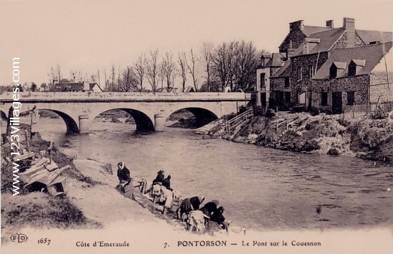 Carte postale de Pontorson