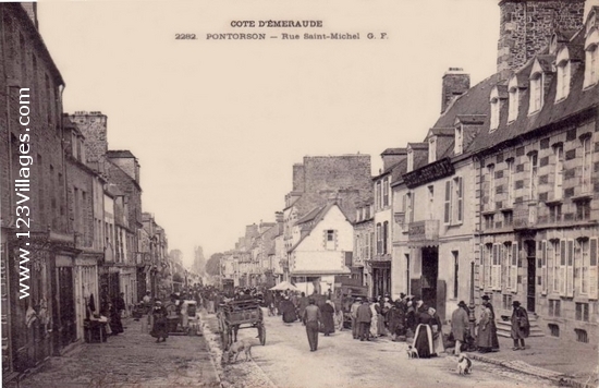 Carte postale de Pontorson