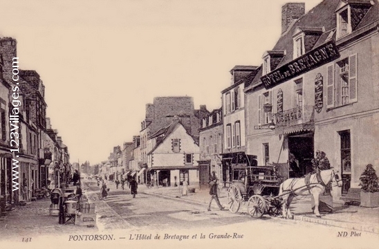 Carte postale de Pontorson