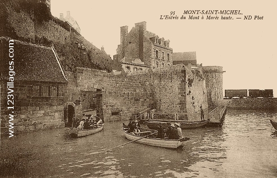 Carte postale de Mont-Saint-Michel