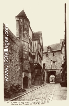 Carte postale de Mont-Saint-Michel