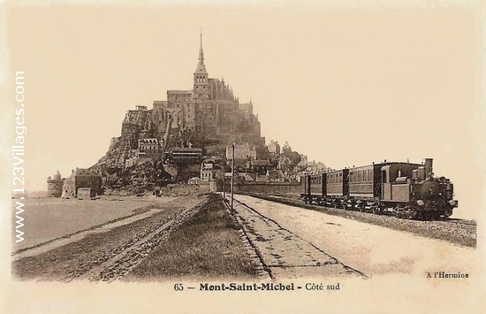 Carte postale de Mont-Saint-Michel