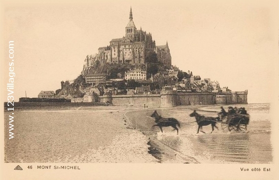 Carte postale de Mont-Saint-Michel