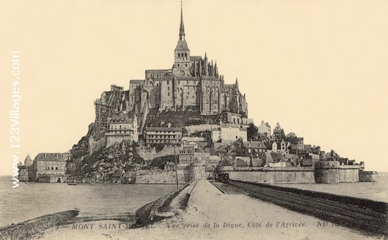 Carte postale de Mont-Saint-Michel