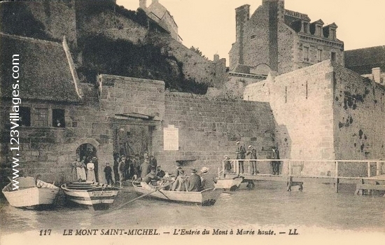 Carte postale de Mont-Saint-Michel