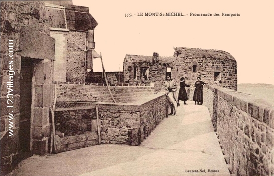 Carte postale de Mont-Saint-Michel