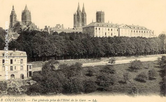 Carte postale de Coutances