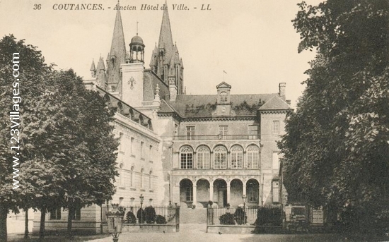 Carte postale de Coutances